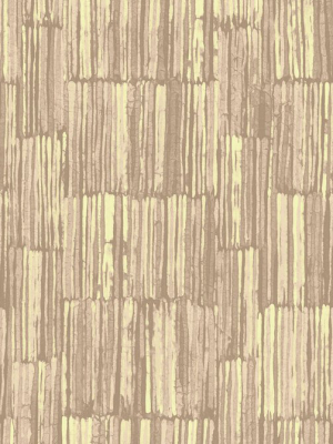 Blocked Texture Wallpaper In Rosy From The Nouveau Collection By Wallquest