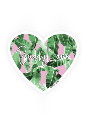 Buddylove Hearts Of Palm Sticker