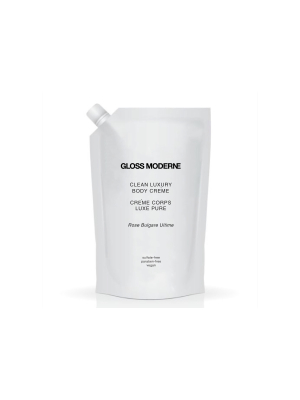 Clean Luxury Body Crème (environmentally-conscious Liter Refill) - Rose Bulgare Ultime