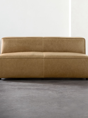 Lenyx Saddle Armless Loveseat