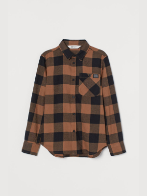 Cotton Flannel Shirt