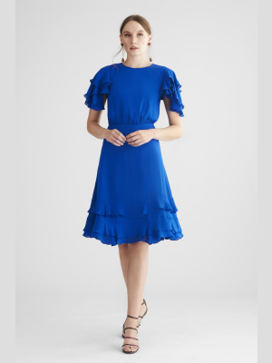 Gayle Dress - Imperial Blue - Final Sale