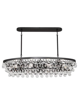 Bling Collection Oval Chandelier