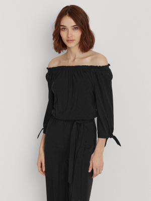 Off-the-shoulder Jumpsuit