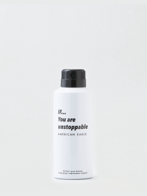 Aeo Men’s If… You Are Unstoppable Body Spray