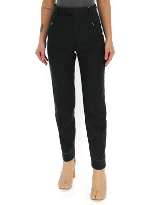 Maison Margiela Cropped High Rise Pants