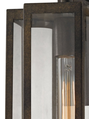 Bianca 1-light 13 X 6 X 6 Outdoor Wall Lamp In Hazelnut Bronze