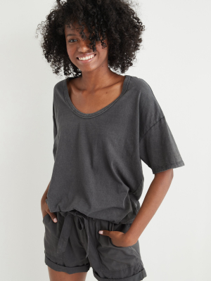 Aerie Boyfriend Voop Oversized T-shirt