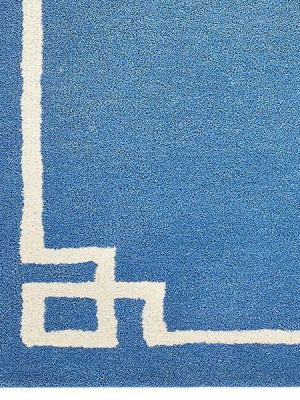 Deco In Bold Blue Rug Sample