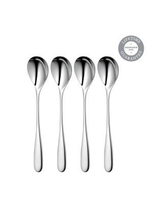 Stanton Bright Long Handled Spoon, Set Of 4