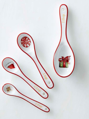 'twas The Night Before Christmas Measuring Spoons, Set Of 4