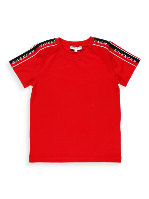 Givenchy Kids Logo Tape T-shirt