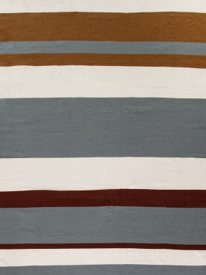 Senna Outdoor Rug, Grey/maroon