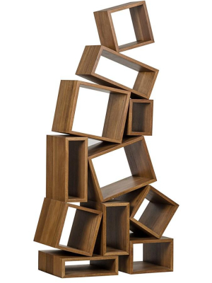 Cubist Bookcase