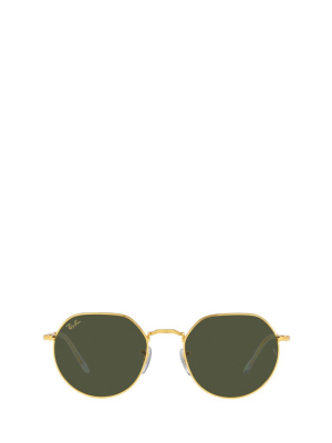 Ray-ban Jack Geometric Frame Sunglasses