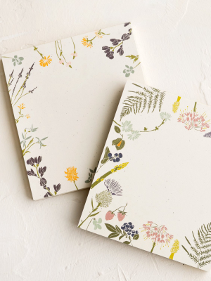 Botanical Border Mini Notepad