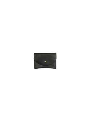 Black Leather Cardholder