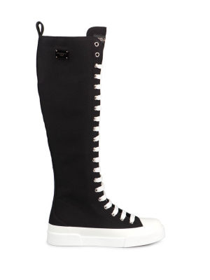 Dolce & Gabbana Lace-up Knee-high Sneakers