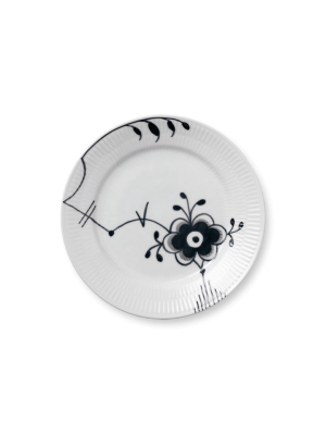 Black Fluted Mega Dessert Plates