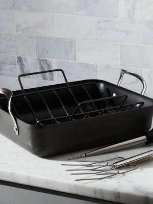 Calphalon Contemporary ™ Non-stick Roaster With Lifters And Baster