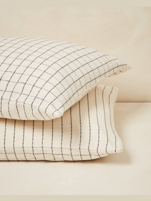 Grid Pillowcases