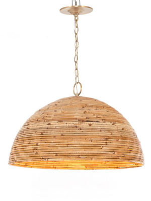 Grimes Pendant-natural Rattan