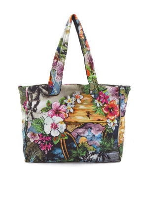 Hawaiian Tropic Bag - Vibrant Tropical Print