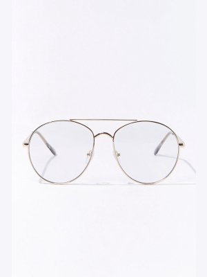 Round Metal Reader Glasses