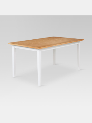 Carey 60" Tapered Leg Dining Table - Threshold™