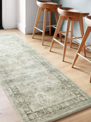 Loloi Rosette Rug - Steel/graphite