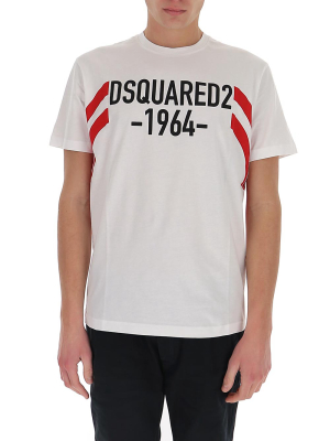 Dsquared2 Logo Print Crewneck T-shirt