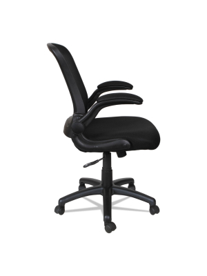 Alera Eb-e Series Swivel/tilt Mid-back Mesh Chair Black Ebe4217