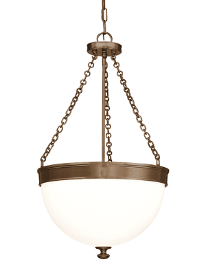 Barrington 3 Light Pendant Historic Bronze