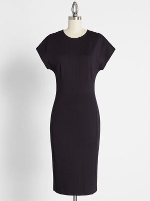 Polished Panache Sheath Dress