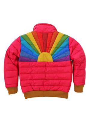 Kid's Sunburst Jacket - Jazzy Pink