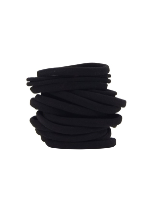 Eco-friendly Nylon Elastics 20pc Set - Black