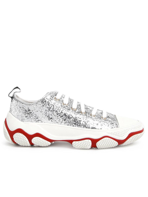 Redvalentino Glam Run Glittered Sneakers