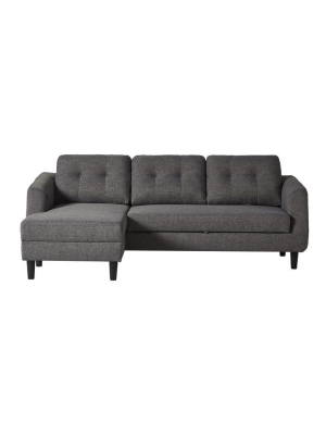 Belagio Sofa Bed With Chaise Left