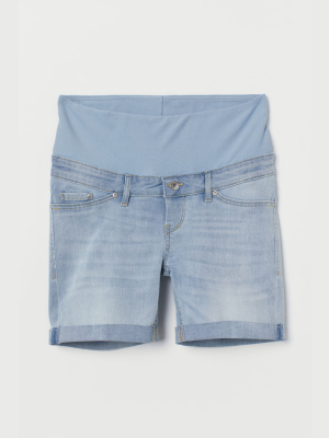 Mama Denim Shorts