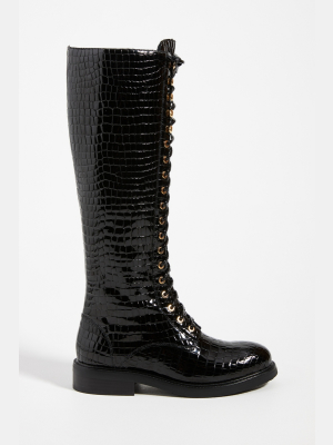 Jeffrey Campbell Arkin Tall Lace-up Boots