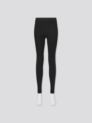 Women Heattech Extra Warm Pile-lined Leggings (online Exclusive)