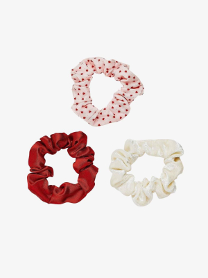 Be Mine Scrunchies (set Of 3)