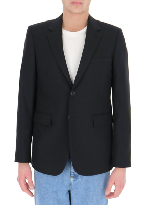 Saint Laurent Single Breasted Long Jacket