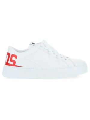 Gcds Rear Logo Print Low-top Sneakers