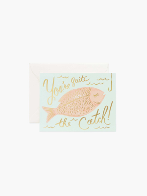 Rifle Paper Co You're A Catch Card