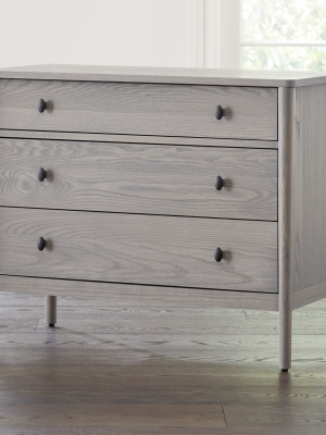 Gia Dove Ash 3-drawer Chest