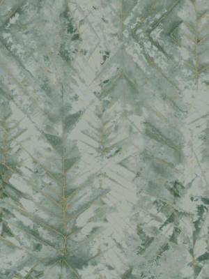 Textural Impremere Wallpaper In Green From The Impressionist Collection By York Wallcoverings