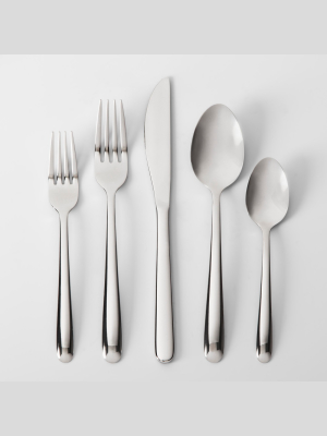 Stainless Steel 20pc Silverware Set - Made By Design™