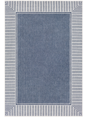 Alfresco Rug In Charcoal & White