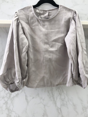 Violeta E Federico Lurex Grey Shirt